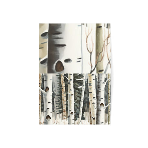 Winter Aspen Trunks - Fine Art Greeting Cards